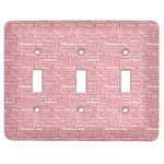 Mother's Day Light Switch Cover (3 Toggle Plate)