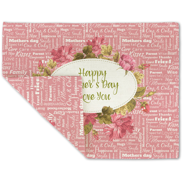 Custom Mother's Day Double-Sided Linen Placemat - Single