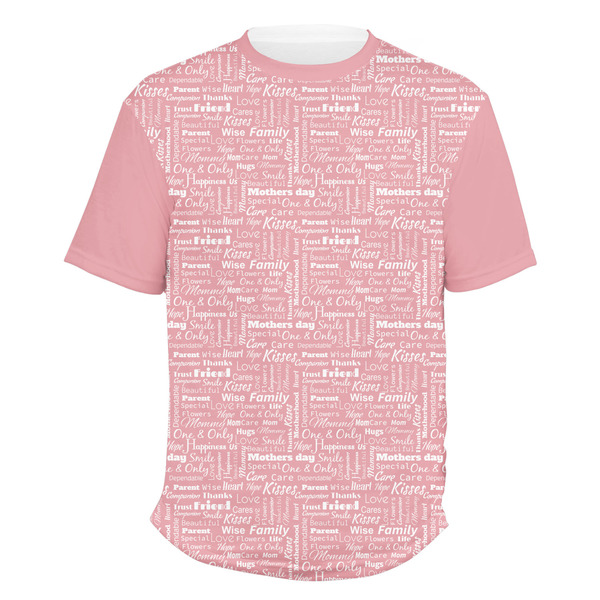 Custom Mother's Day Men's Crew T-Shirt - Medium