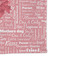 Mother's Day Microfiber Dish Rag - DETAIL