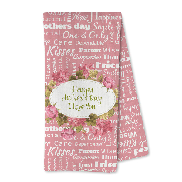 Custom Mother's Day Kitchen Towel - Microfiber