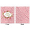 Mother's Day Minky Blanket - 50"x60" - Double Sided - Front & Back