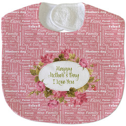 Mother's Day Velour Baby Bib