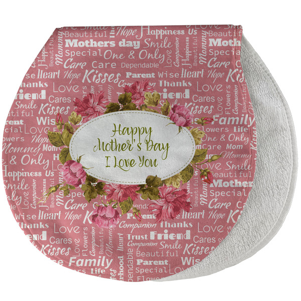 Custom Mother's Day Burp Pad - Velour