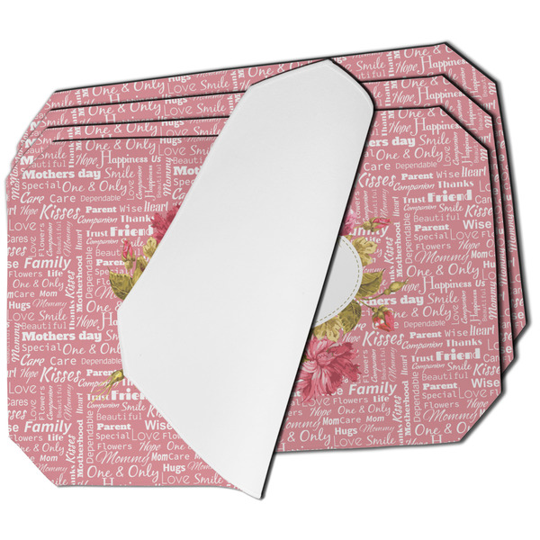 Custom Mother's Day Dining Table Mat - Octagon - Set of 4 (Single-Sided)