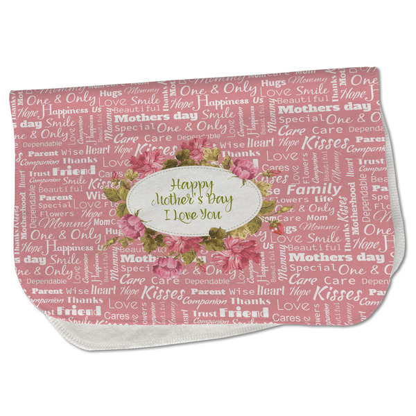 Custom Mother's Day Burp Cloth - Fleece