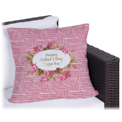 Mother's Day Outdoor Pillow