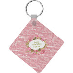 Mother's Day Diamond Plastic Keychain