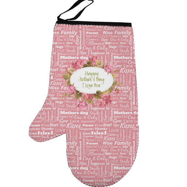 Custom Mother's Day Left Oven Mitt