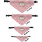 Mother's Day Pet Bandana Sizes