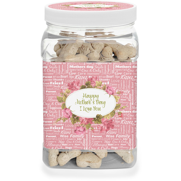 Custom Mother's Day Dog Treat Jar