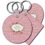 Mother's Day Plastic Keychain