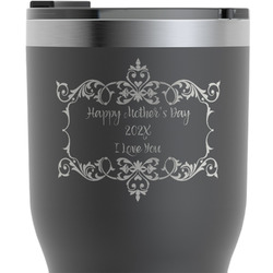 Mother's Day RTIC Tumbler - Black - Engraved Front