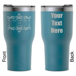 Mother's Day RTIC Tumbler - Dark Teal - Laser Engraved - Double-Sided