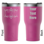 Mother's Day RTIC Tumbler - Magenta - Laser Engraved - Double-Sided