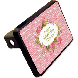 Mother's Day Rectangular Trailer Hitch Cover - 2"
