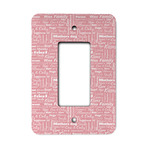 Mother's Day Rocker Style Light Switch Cover