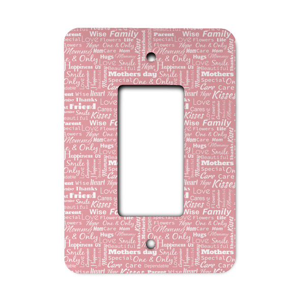 Custom Mother's Day Rocker Style Light Switch Cover - Single Switch