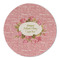 Mother's Day Round Linen Placemats - FRONT (Double Sided)