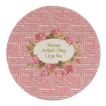 Mother's Day Round Linen Placemat