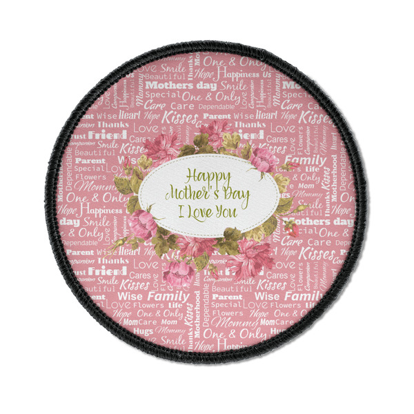 Custom Mother's Day Iron On Round Patch