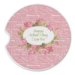 Mother's Day Sandstone Car Coaster - Single