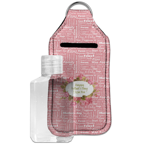 Custom Mother's Day Hand Sanitizer & Keychain Holder - Large