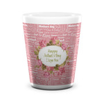 Mother's Day Ceramic Shot Glass - 1.5 oz - White - Single