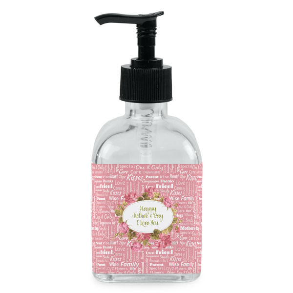 Custom Mother's Day Glass Soap & Lotion Bottle - Single Bottle