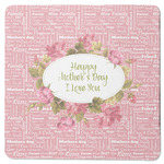 Mother's Day Square Rubber Backed Coaster (Personalized)