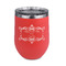 Mother's Day Stainless Wine Tumblers - Coral - Double Sided - Front