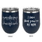 Mother's Day Stainless Wine Tumblers - Navy - Double Sided - Approval