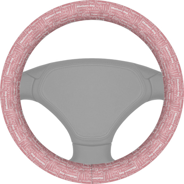 Custom Mother's Day Steering Wheel Cover