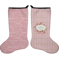 Mother's Day Holiday Stocking - Double-Sided - Neoprene