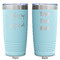 Mother's Day Teal Polar Camel Tumbler - 20oz -Double Sided - Approval