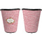 Mother's Day Trash Can Black - Front and Back - Apvl