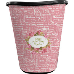 Mother's Day Waste Basket - Double Sided (Black)