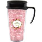 Mother's Day Acrylic Travel Mug with Handle