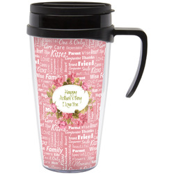 Mother's Day Acrylic Travel Mug with Handle