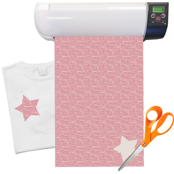 Custom Mother's Day Heat Transfer Vinyl Sheet (12"x18")