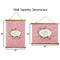 Mother's Day Wall Hanging Tapestries - Parent/Sizing