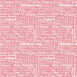 Mother's Day Wallpaper & Surface Covering (Peel & Stick 24"x 24" Sample)