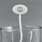 Mother's Day White Plastic 7" Stir Stick - Oval - Main