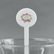 Mother's Day White Plastic 7" Stir Stick - Round - Main