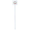 Mother's Day White Plastic Stir Stick - Single Sided - Square - Single Stick