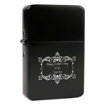 Mother's Day Windproof Lighter - Black - Single Sided