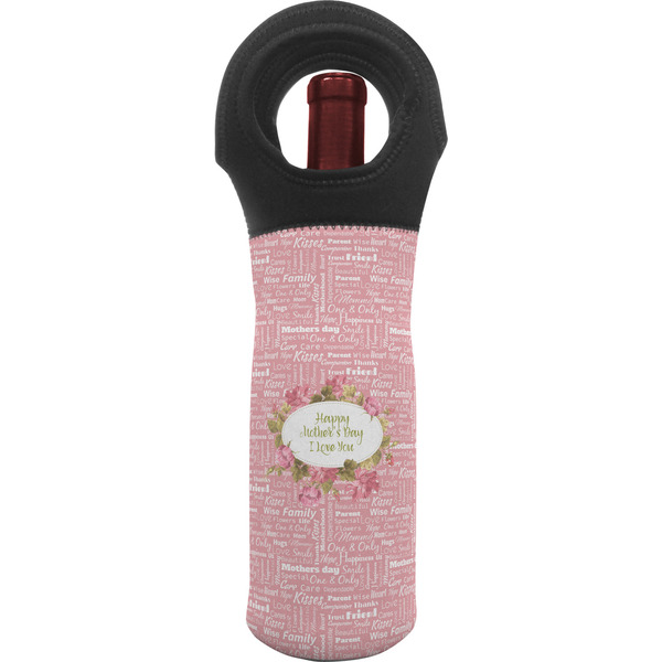 Custom Mother's Day Wine Tote Bag