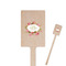 Mother's Day Wooden 6.25" Stir Stick - Rectangular - Closeup