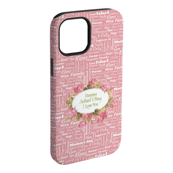 Custom Mother's Day iPhone Case - Rubber Lined - iPhone 15 Plus