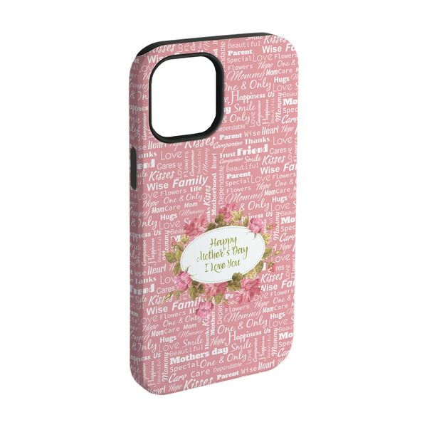 Custom Mother's Day iPhone Case - Rubber Lined - iPhone 15 Pro